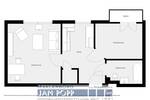 Etagenwohnung Greiz - 2 Zimmer, 43 m&sup2;, 310&euro; | Angebot:26815894