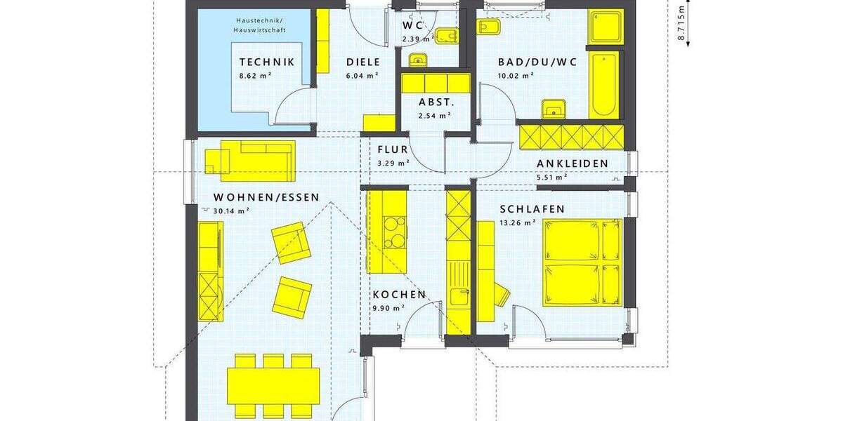 ??Willkommen zu Hause! - Dein Bungalow von LivingHaus inkl. Grundstück 2 zimmer