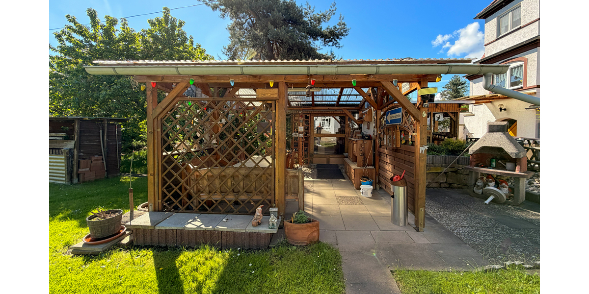 hr privates Refugium – Einfamilienhaus mit Poolhaus, Wintergarten und viel Platz! *Provisionsfrei - Einfamilienhaus Gera Lusan | Angebot:27212518