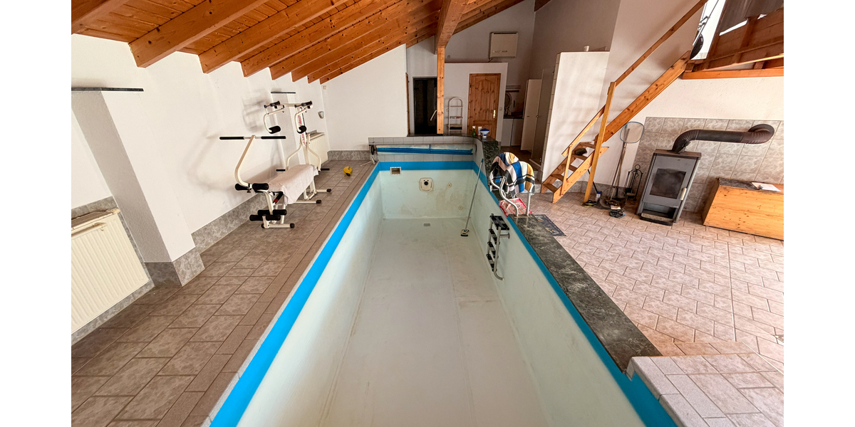 hr privates Refugium – Einfamilienhaus mit Poolhaus, Wintergarten und viel Platz! *Provisionsfrei - Einfamilienhaus Gera Lusan | Angebot:27212518