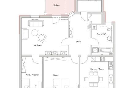 Wohnung Gera Alt-Bieblach - 3 Zimmer, 104 m&sup2;, 546&euro; | Angebot:26017987