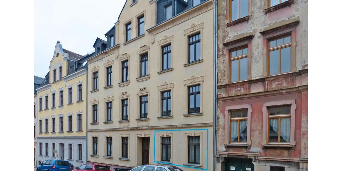 Kleine Erdgeschosswohnung in Werdau zur Kapitalanlage 2 zimmer