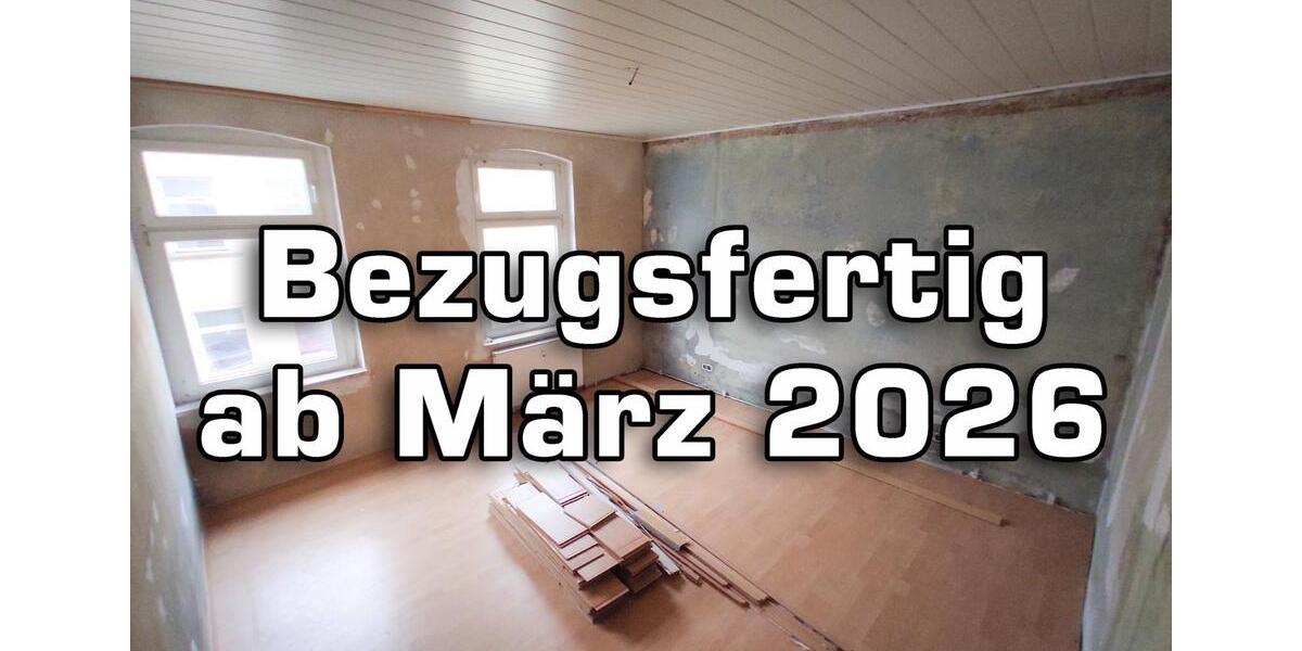 Renovierte 4-Zimmer-Wohnung mit Garten im Zentrum von Werdau 4 zimmer