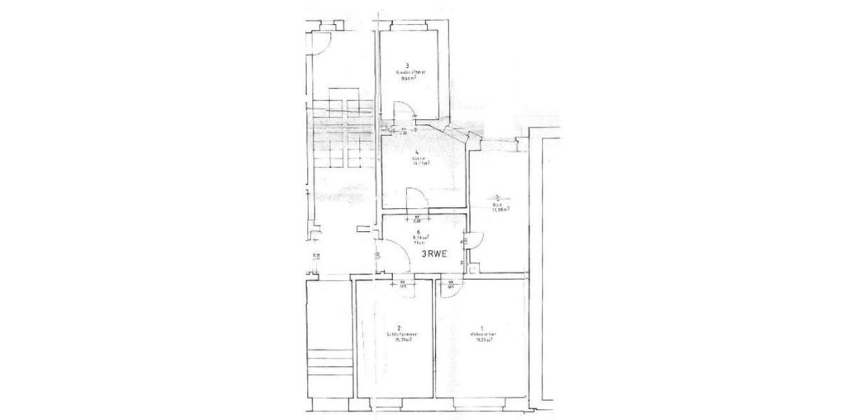 Etagenwohnung Gera Alt-Bieblach - 3 Zimmer, 75 m&sup2;, 465&euro; | Angebot:25381264