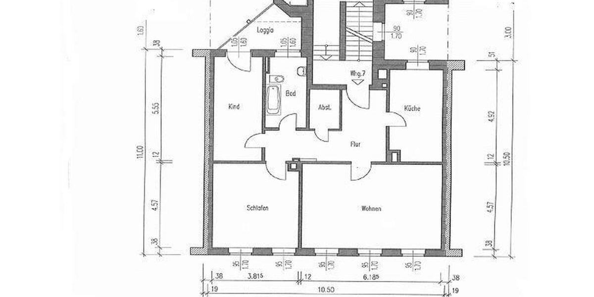 Erdgeschoßwohnung Gera Debschwitz - 3 Zimmer, 92 m&sup2;, 590&euro; | Angebot:26060314