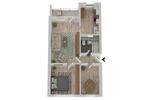 Etagenwohnung Zeitz - 3 Zimmer, 57 m&sup2;, 370&euro; | Angebot:26647178