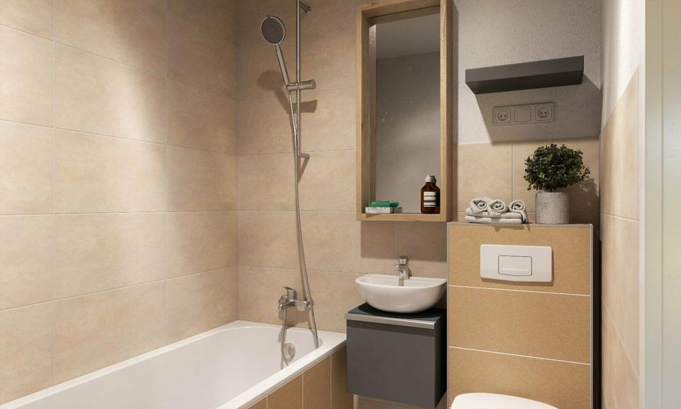 Etagenwohnung Gera Lusan - 2 Zimmer, 54 m&sup2;, 322&euro; | Angebot:12320140