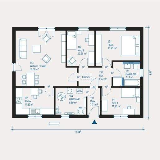 Mehrfamilienhaus, Wohnhaus Starkenberg - 4 Zimmer, 107 m&sup2;, 299.000&euro; | Angebot:24623895