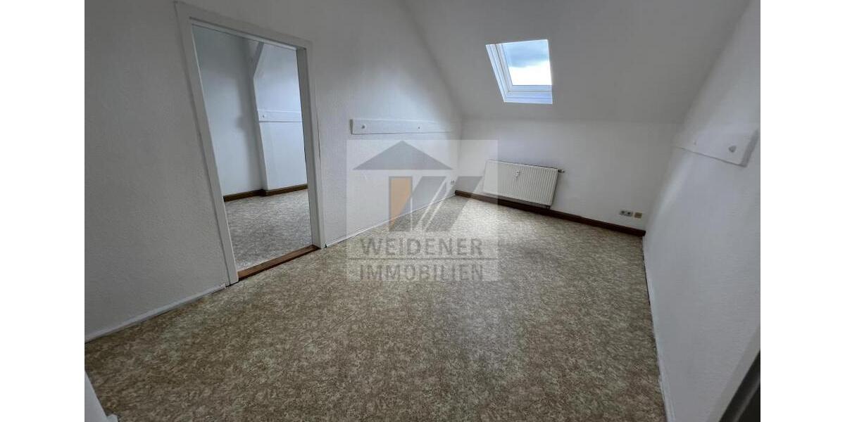 Dachgeschoßwohnung Weida - 2 Zimmer, 70 m&sup2;, 350&euro; | Angebot:22588811