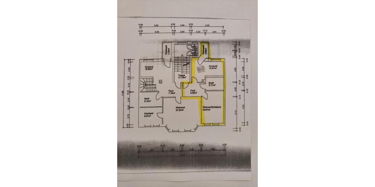 Etagenwohnung Gera Alt-Bieblach - 1 Zimmer, 49 m&sup2;, 360&euro; | Angebot:26552187
