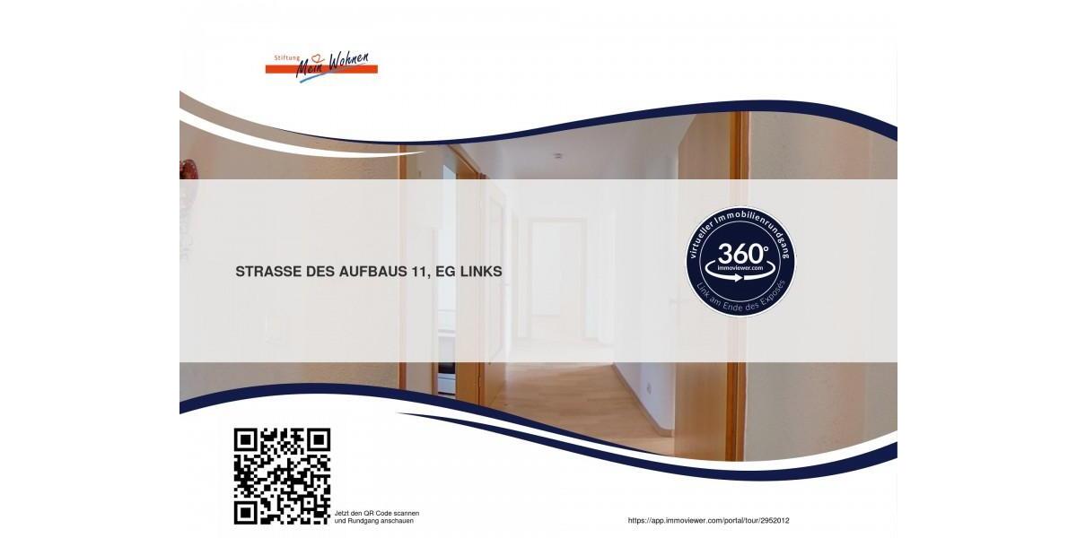 Erdgeschoßwohnung Elsteraue - 3 Zimmer, 64 m&sup2;, 405&euro; | Angebot:24763681