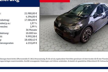 VW ID.3 13.900 km 21.980 € Reichenbach 08468