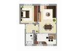 Etagenwohnung Altenburg Drescha - 3 Zimmer, 66 m&sup2;, 385&euro; | Angebot:26902607
