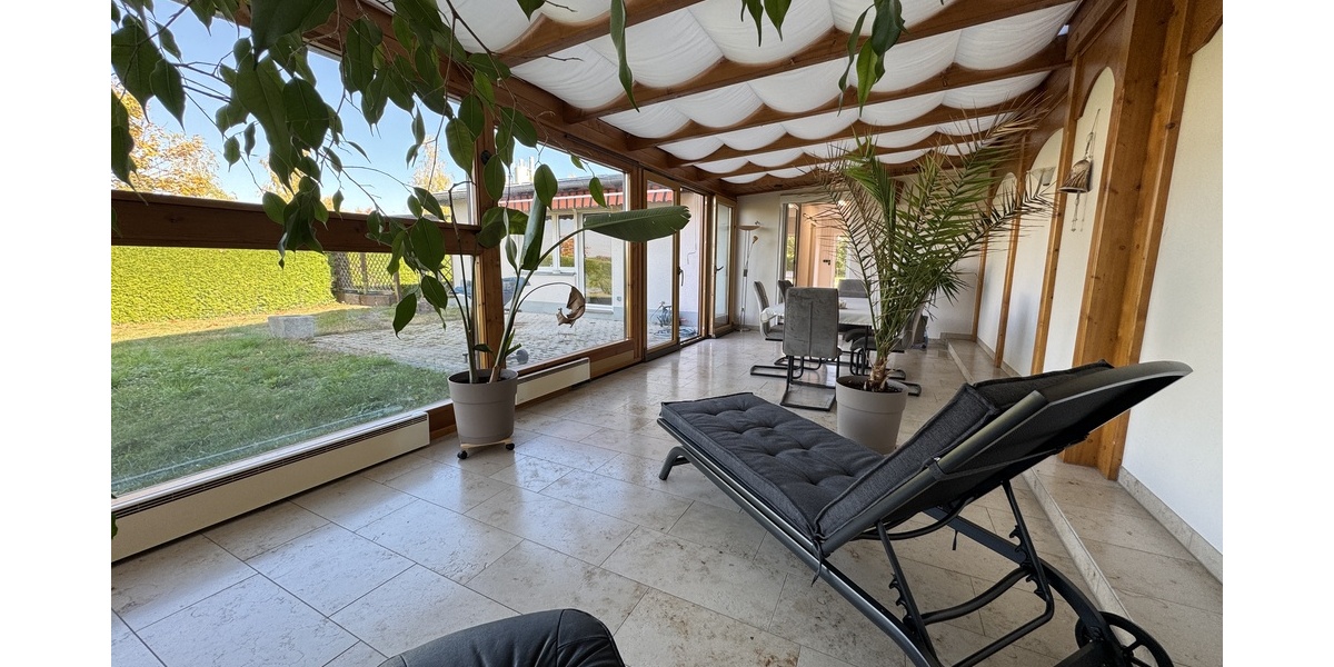 Haus zur Miete mit Einbauküche, Möbel, Wintergarten, Terrasse! Garten! Carport! - Bungalow Gera Alt-Bieblach | Angebot:27718786