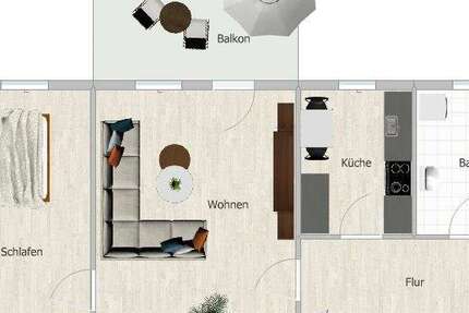 Wohnung zum Mieten in Crimmitschau 360 € 65 m² 2 zimmer