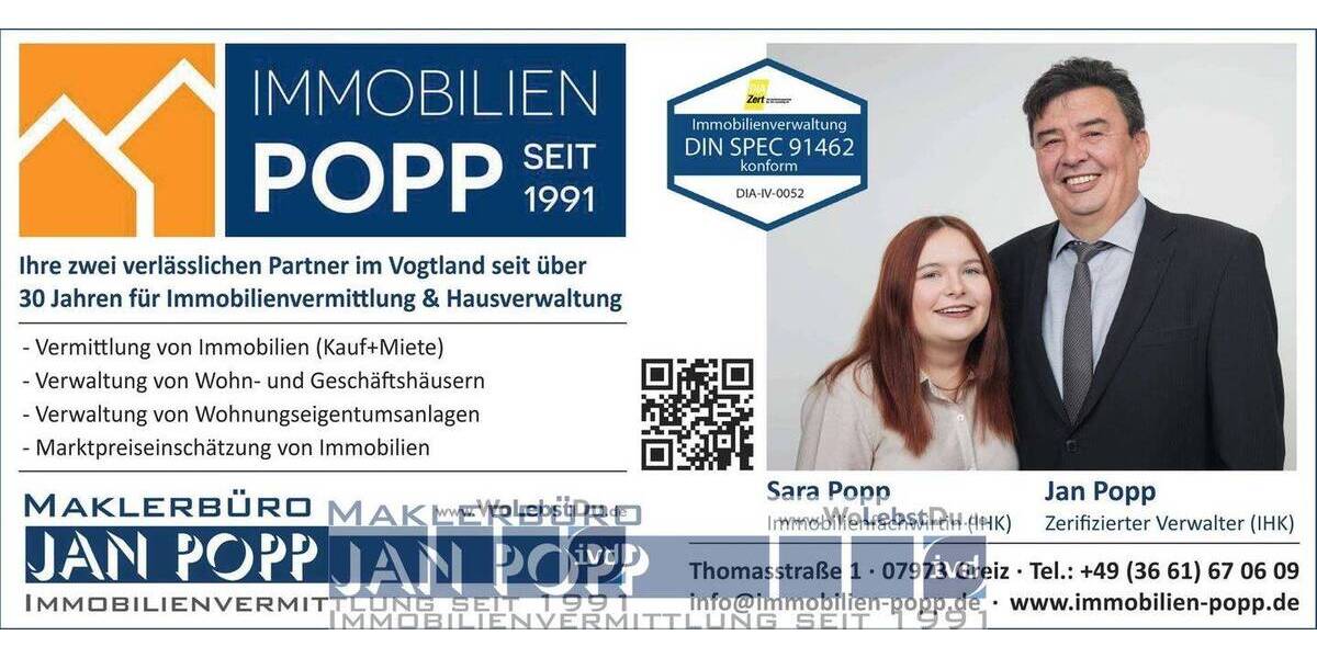 2-Raumwohnung für Anleger oder Selbstnutzer 2 zimmer