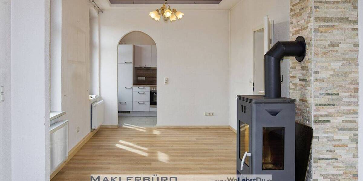 Etagenwohnung Greiz Irchwitz - 2 Zimmer, 85 m&sup2;, 600&euro; | Angebot:26879059