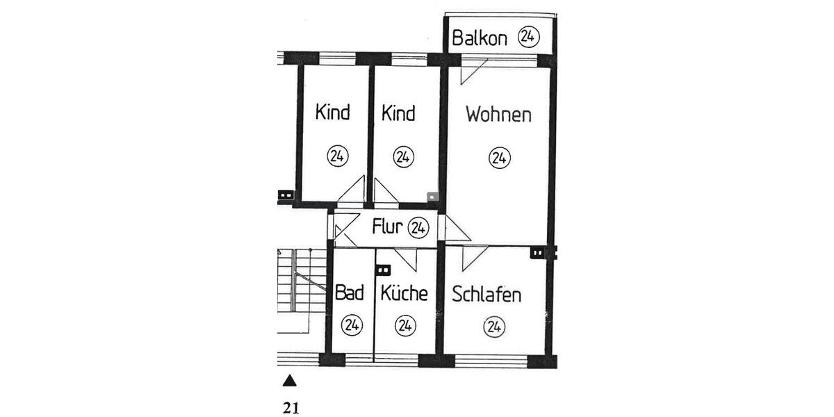 Sonnige 4 Raum Whg. mit Balkon in Gera-Langenberg! - Etagenwohnung Gera Langenberg | Angebot:26335683