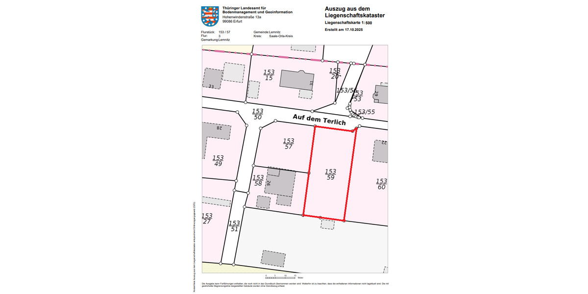 Grundstück Lemnitz - 39.900&euro; | Angebot:23970232