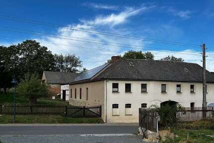 Großes Bauernhaus mit Teich und Scheune für 2-3 Generationen - saniert - Haus Auma-Weidatal Weidatal | Angebot:27581376