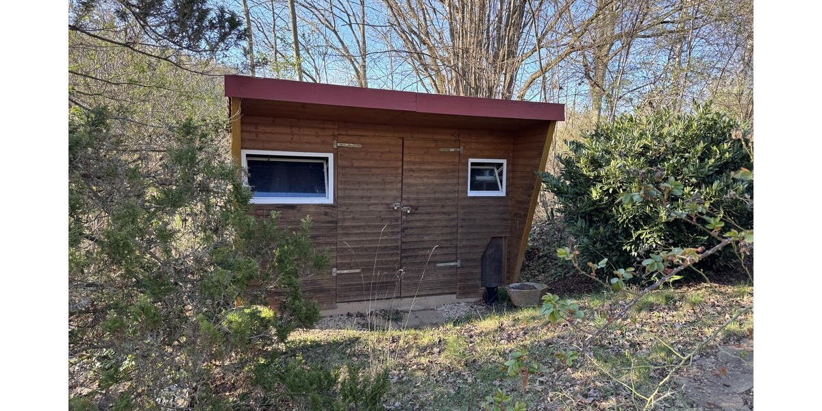 Pachtgarten mit Bungalow und Nebengelass in Ronneburgs Neuer Landschaft - Bungalow Ronneburg | Angebot:26387024