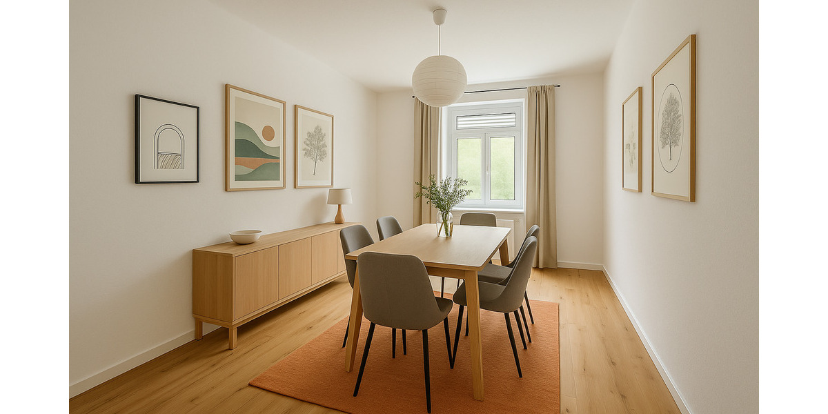 *** MÖBLIERTE Wohnung | Hochparterre | Balkon *** 3 zimmer