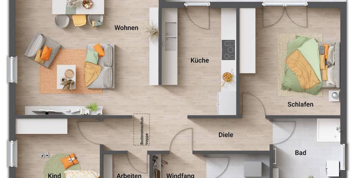 Bungalow Crossen an der Elster Crossen - 4 Zimmer, 108 m&sup2;, 302.928&euro; | Angebot:26486190