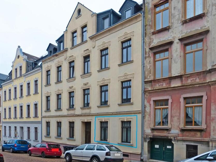 Kleine Erdgeschoßwohnung in Werdau zur Kapitalanlage